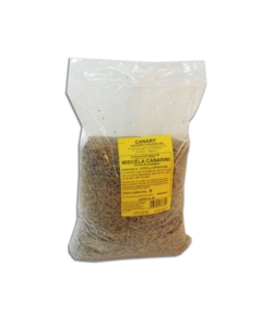 SEMI PER CANARINI - BECCHIME PER UCCELLI SENZA MIGLIO - 5 KG.